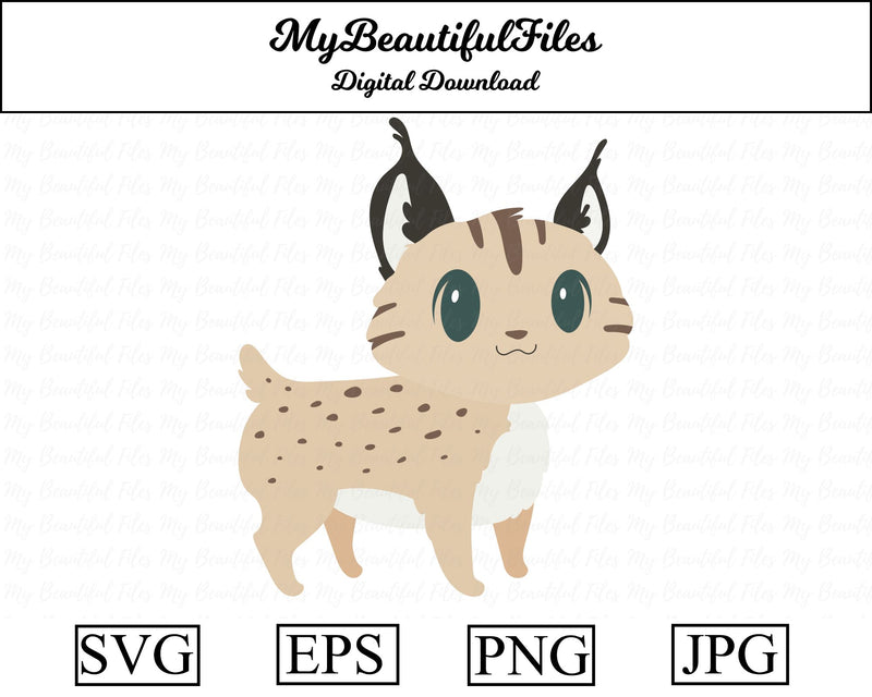 Lynx - Animal SVG MyBeautifulFiles 