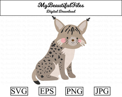 lynx - Animal SVG MyBeautifulFiles 