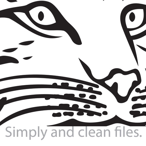 Lynx or bobcat SVG TribaliumArtSF 