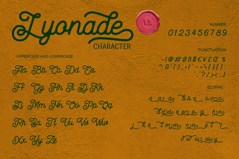 Lyonade Font letterstockstd 