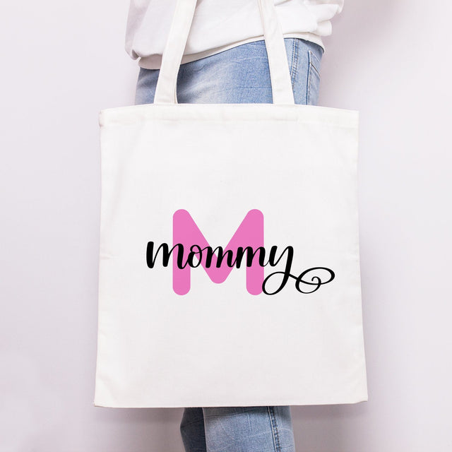 M is for Mommy Hand Lettered SVG Cut File SVG Cursive by Camille 