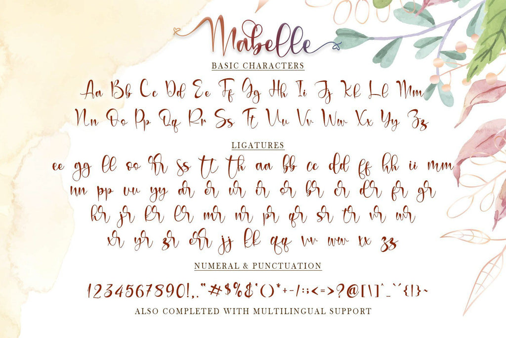 Mabelle - So Fontsy