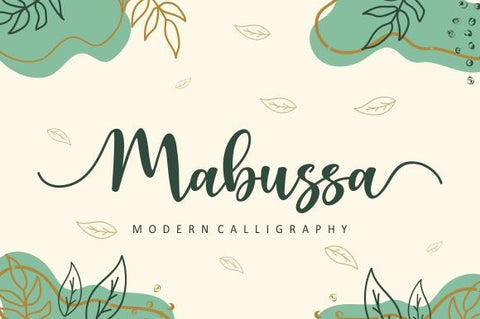 Mabussa Font eknojistudio99 