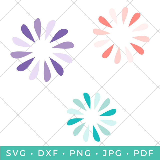 Macaron Color Bursts SVG Hey Let's Make Stuff 