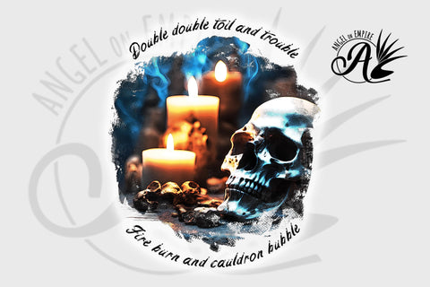 Macbeth Halloween Literature Quote PNG for sublimation Sublimation Angel on Empire 