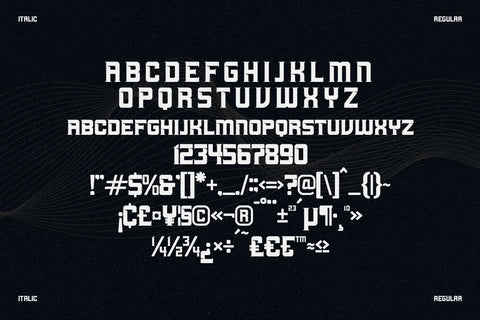 MACHINE Typeface Font Storytype Studio 