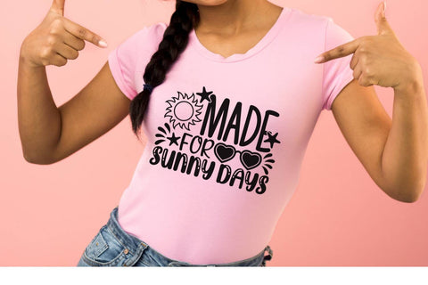 Made For Sunny Days| Summer Life SVG Cutting Files. SVG CosmosFineArt 