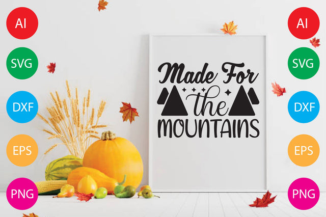Made For The Mountains SVG CraftlabSvg29 