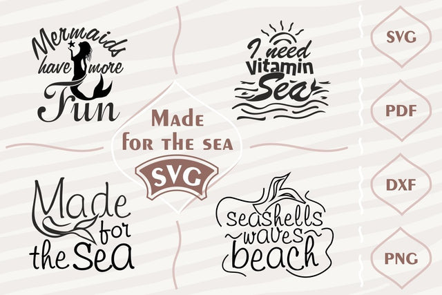 Made for the sea SVG bundle SVG Digital Mojito 