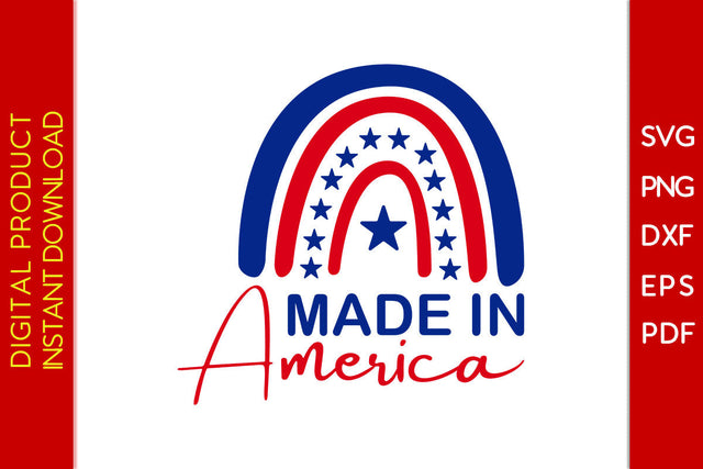 Made In America 4th Of July SVG PNG PDF Cut File SVG Creativedesigntee 