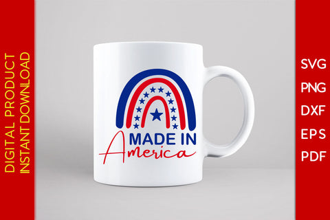 Made In America 4th Of July SVG PNG PDF Cut File SVG Creativedesigntee 