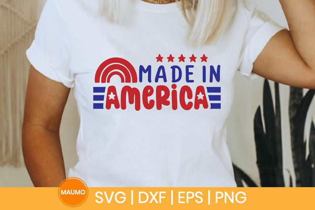 Made in America, 4th of July svg quote SVG Maumo Designs 