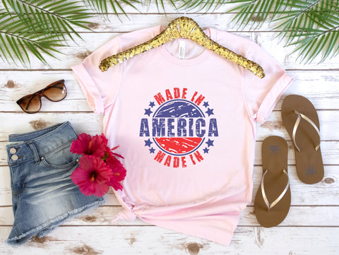 Made in America SVG, 4th of july SVG, Grunge Svg SVG TonisArtStudio 