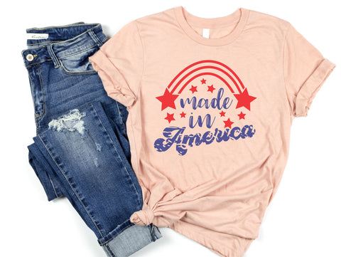 Made in America SVG, 4th of july SVG, Patriotic Svg SVG TonisArtStudio 