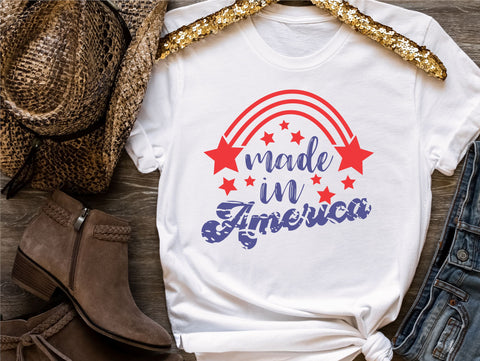 Made in America SVG, 4th of july SVG, Patriotic Svg SVG TonisArtStudio 