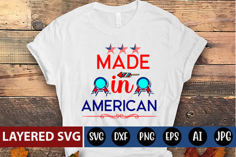 made in america SVG cut file SVG Blessedprint 