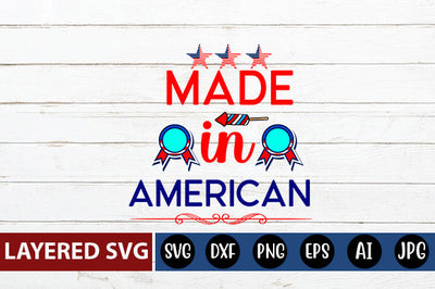 made in america SVG cut file SVG Blessedprint 