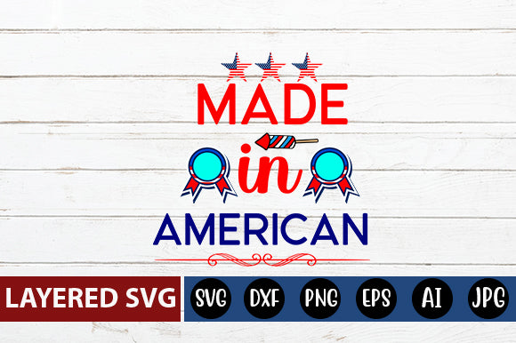made in america SVG cut file SVG Blessedprint 