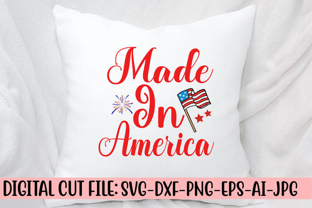 Made In America SVG Cut File SVG Syaman 