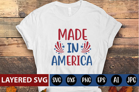 Made In America SVG cute file SVG Blessedprint 