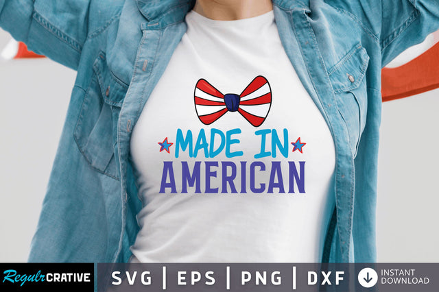Made in american SVG SVG Regulrcrative 