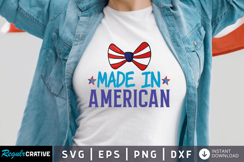 Made in american SVG SVG Regulrcrative 