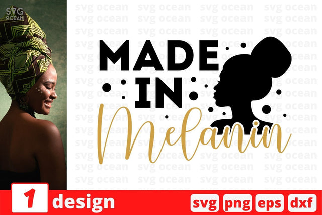 Made in melanin SVG Cut File SVG SvgOcean 