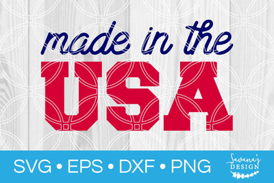 Made in the USA SVG SavanasDesign 