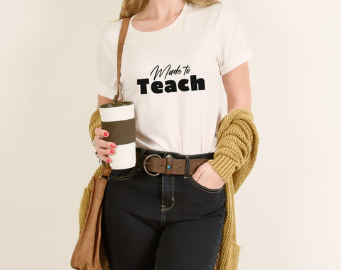 Made To Teach SVG, 4 Designs, Teacher Appreciation SVG, Teacher Cut Files For Cricut, Silhouette, Teacher Shirt SVG SVG HappyDesignStudio 