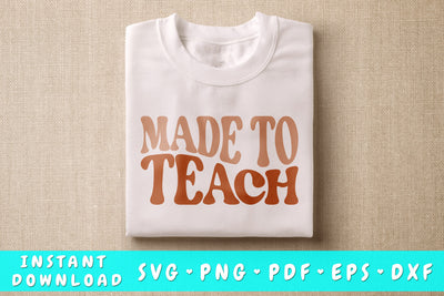 Made To Teach SVG SVG HappyDesignStudio 