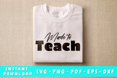 Made To Teach SVG SVG HappyDesignStudio 