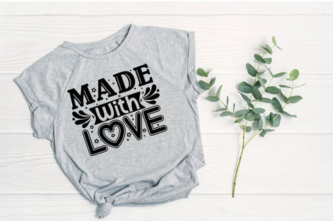 Made with love, baby SVG SVG DESIGNISTIC 