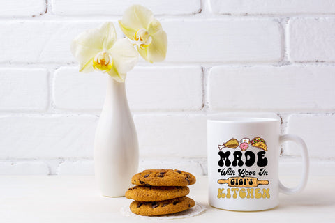 Made with Love Gigi Kitchen PNG Sublimation Rupkotha 