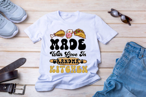 Made with Love Grandma Kitchen PNG Sublimation Rupkotha 