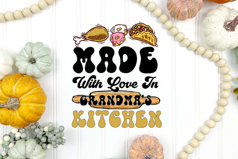 Made with Love Grandma Kitchen PNG Sublimation Rupkotha 