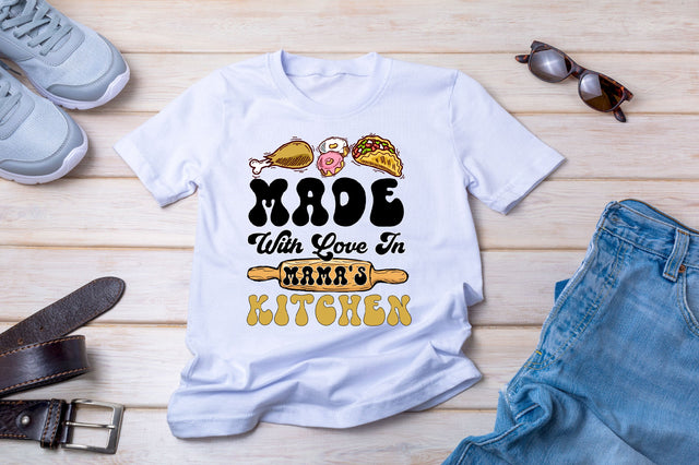 Made with Love Mama's Kitchen PNG Sublimation Rupkotha 