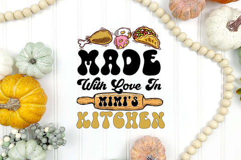 Made with Love Mimi's Kitchen PNG Sublimation Rupkotha 