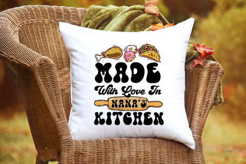 Made with Love Nana's Kitchen PNG Sublimation Rupkotha 