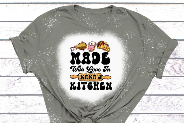 Made with Love Nana's Kitchen PNG Sublimation Rupkotha 