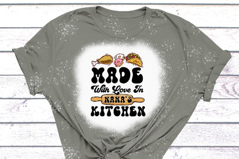 Made with Love Nana's Kitchen PNG Sublimation Rupkotha 