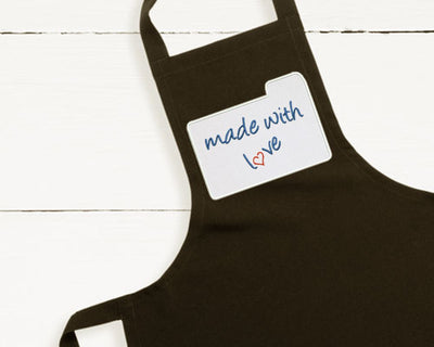 Made with Love Recipe Card Applique Embroidery Embroidery/Applique Designed by Geeks 
