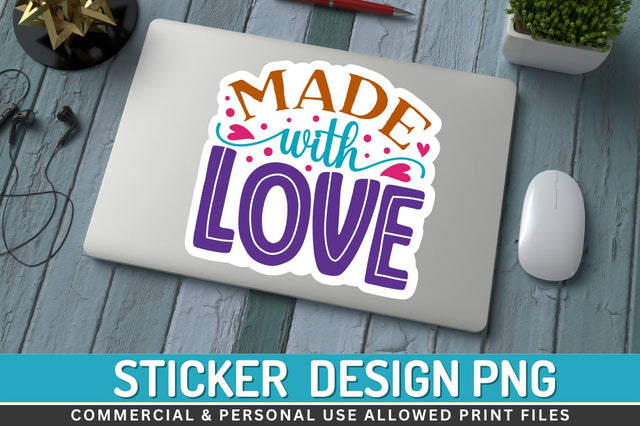 Made with love Sublimation PNG Sublimation Regulrcrative 