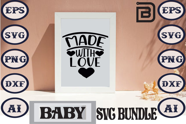 Made With Love SVG Craftlabsvg24 