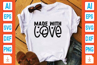 Made with Love SVG Craftlabsvg24 