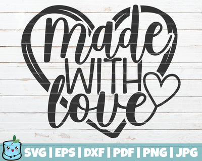 Made With Love SVG MintyMarshmallows 