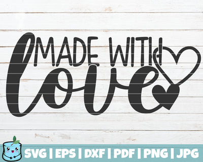 Made With Love SVG MintyMarshmallows 