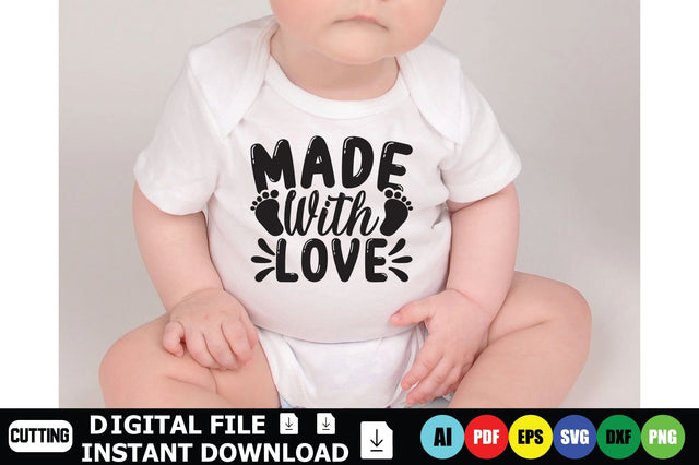 Made With Love SVG Shahin alam 