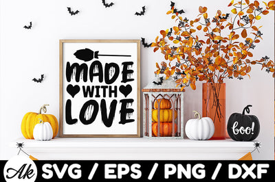 Made with love svg SVG akazaddesign 