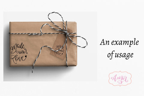 Made with love SVG SVG Amorclipart 