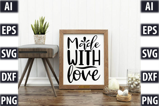 Made with love SVG SVGista 